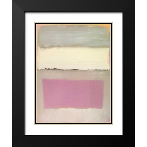 Twilight I Black Modern Wood Framed Art Print with Double Matting by Gold, Caroline
