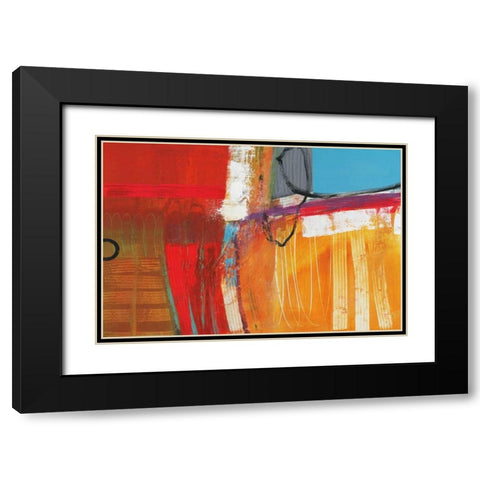 Something To Remember I Black Modern Wood Framed Art Print with Double Matting by Barnes, Natasha