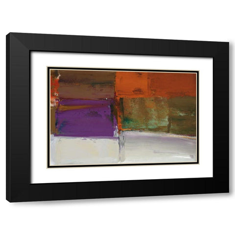 On Reflection Black Modern Wood Framed Art Print with Double Matting by Colbert, Peter