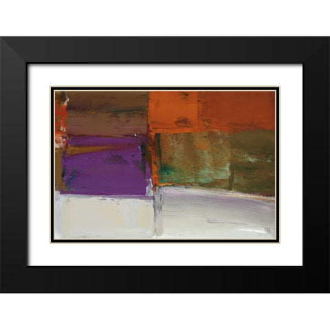 On Reflection Black Modern Wood Framed Art Print with Double Matting by Colbert, Peter
