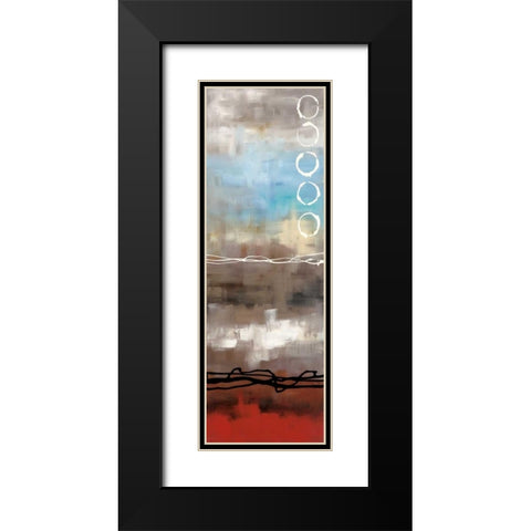 Elements I Black Modern Wood Framed Art Print with Double Matting by Maitland, Laurie