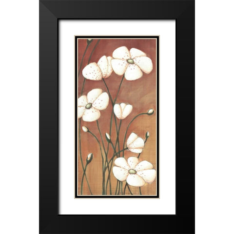 Shimmer I Black Modern Wood Framed Art Print with Double Matting by Codo, Ella
