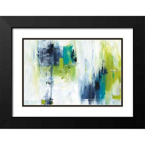 This Years Love Black Modern Wood Framed Art Print with Double Matting by Hawkins, Julie