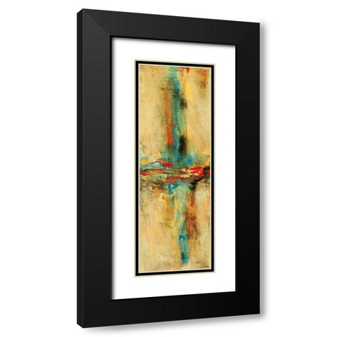 Equilibrio I Black Modern Wood Framed Art Print with Double Matting by Villarreal Santos, Nancy