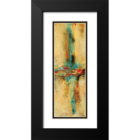 Equilibrio I Black Modern Wood Framed Art Print with Double Matting by Villarreal Santos, Nancy