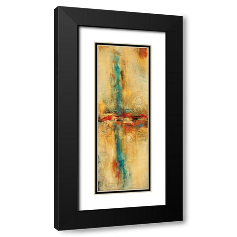 Equilibrio II Black Modern Wood Framed Art Print with Double Matting by Villarreal Santos, Nancy