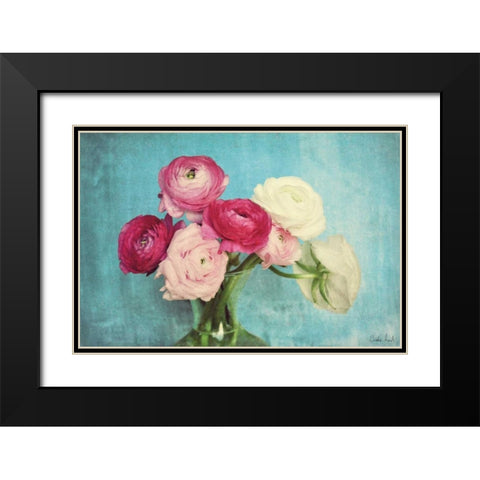 Summer Fun Black Modern Wood Framed Art Print with Double Matting by Atria, Cristin