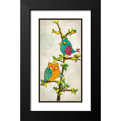 Branching Out I Black Modern Wood Framed Art Print with Double Matting by Venter, Tandi