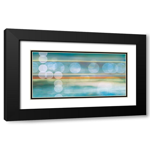 Bokehscape Black Modern Wood Framed Art Print with Double Matting by Venter, Tandi