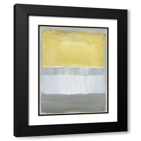 Half Light I Black Modern Wood Framed Art Print with Double Matting by Gold, Caroline