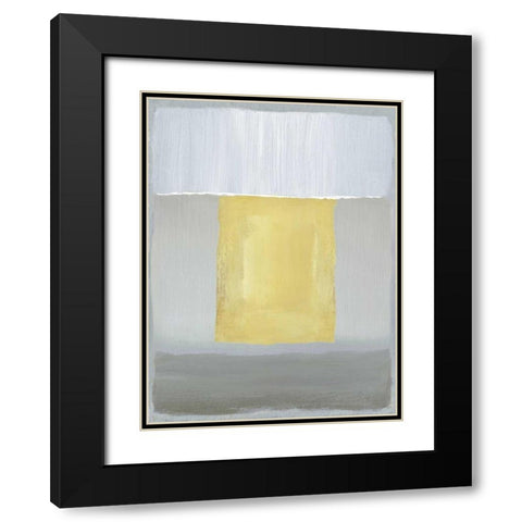 Half Light II Black Modern Wood Framed Art Print with Double Matting by Gold, Caroline
