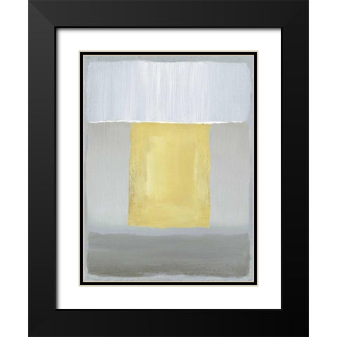 Half Light II Black Modern Wood Framed Art Print with Double Matting by Gold, Caroline