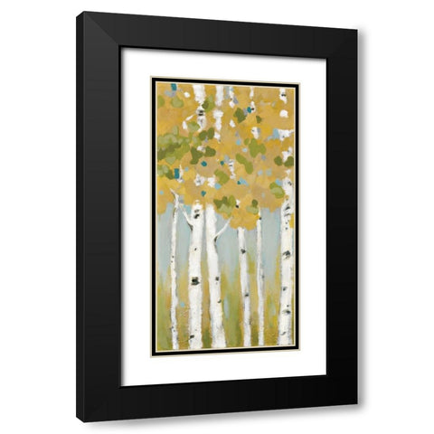 Golden Day I Black Modern Wood Framed Art Print with Double Matting by Vindedzis, Rita