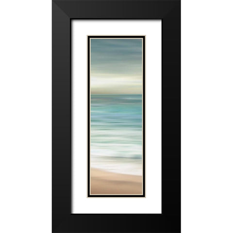 Ocean Calm III Black Modern Wood Framed Art Print with Double Matting by Venter, Tandi