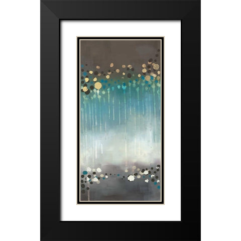 Spot of Rain I Black Modern Wood Framed Art Print with Double Matting by Maitland, Laurie