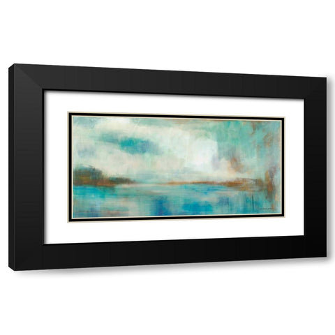 A Familiar Light Black Modern Wood Framed Art Print with Double Matting by Parker, Karen Lorena