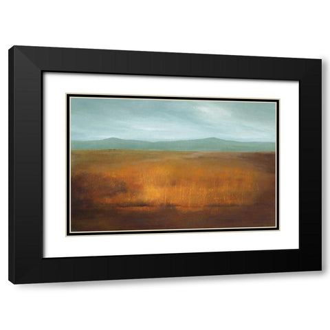 Last Light Black Modern Wood Framed Art Print with Double Matting by Gold, Caroline