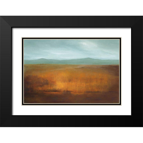 Last Light Black Modern Wood Framed Art Print with Double Matting by Gold, Caroline