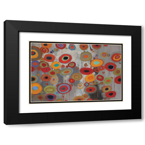 Opening Black Modern Wood Framed Art Print with Double Matting by Li-Leger, Don