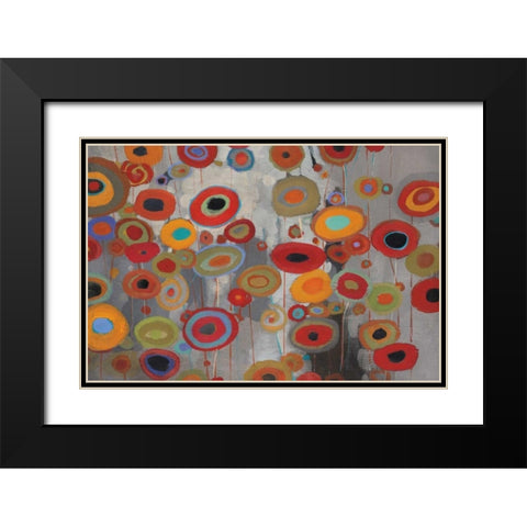 Opening Black Modern Wood Framed Art Print with Double Matting by Li-Leger, Don