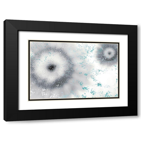 Crystalline Black Modern Wood Framed Art Print with Double Matting by Pelkey, Marvin