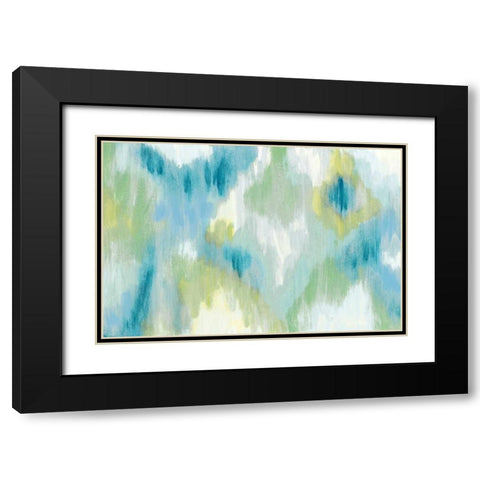 Energetic  Black Modern Wood Framed Art Print with Double Matting by Vindedzis, Rita