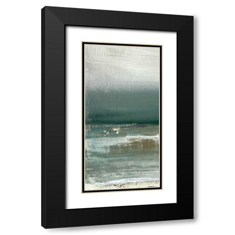 Shallows I Black Modern Wood Framed Art Print with Double Matting by Gold, Caroline
