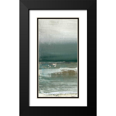 Shallows I Black Modern Wood Framed Art Print with Double Matting by Gold, Caroline