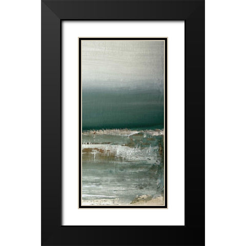 Shallows II Black Modern Wood Framed Art Print with Double Matting by Gold, Caroline