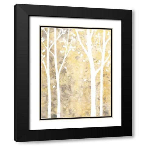 Simple State I Black Modern Wood Framed Art Print with Double Matting by Banks, Debbie
