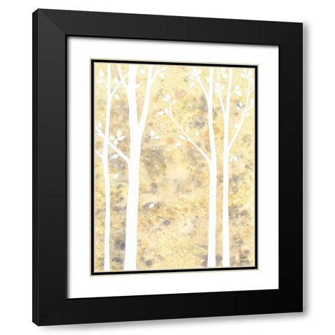 Simple State II Black Modern Wood Framed Art Print with Double Matting by Banks, Debbie
