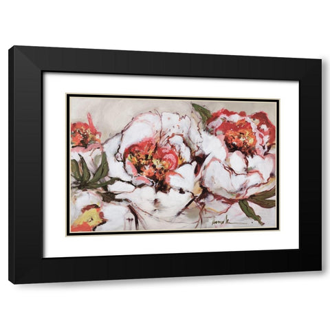 Charade Of Spring Black Modern Wood Framed Art Print with Double Matting by Fitzsimmons, A.