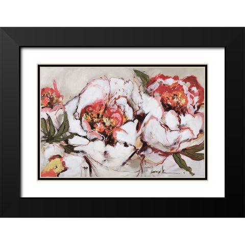 Charade Of Spring Black Modern Wood Framed Art Print with Double Matting by Fitzsimmons, A.