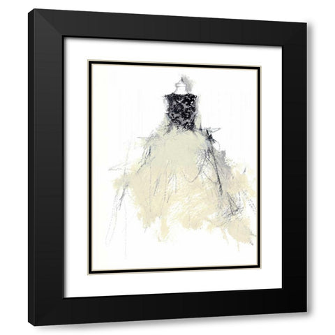 The Dressing Room IV Black Modern Wood Framed Art Print with Double Matting by Stajan-Ferkul, Andrea