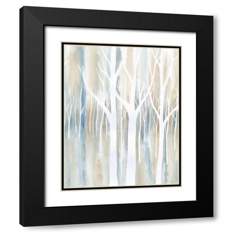Mystical Woods II Black Modern Wood Framed Art Print with Double Matting by Banks, Debbie
