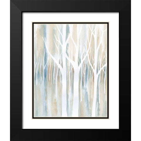 Mystical Woods II Black Modern Wood Framed Art Print with Double Matting by Banks, Debbie
