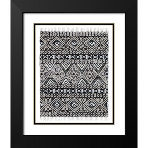Magic Carpet Ride I Black Modern Wood Framed Art Print with Double Matting by Stajan-Ferkul, Andrea