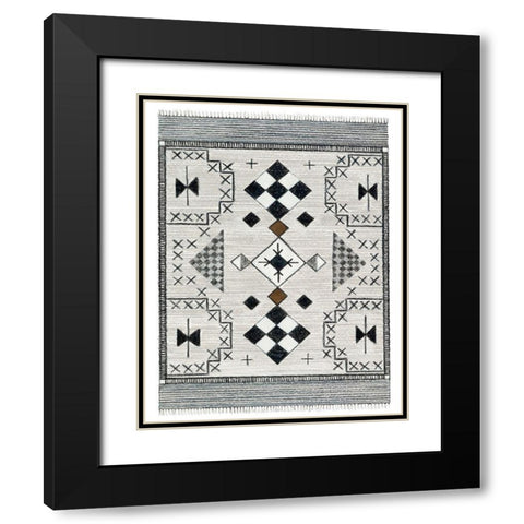 Magic Carpet Ride II Black Modern Wood Framed Art Print with Double Matting by Stajan-Ferkul, Andrea