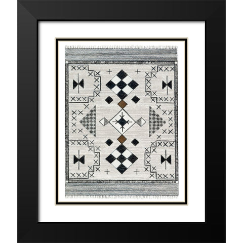 Magic Carpet Ride II Black Modern Wood Framed Art Print with Double Matting by Stajan-Ferkul, Andrea
