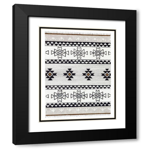 Magic Carpet Ride III Black Modern Wood Framed Art Print with Double Matting by Stajan-Ferkul, Andrea