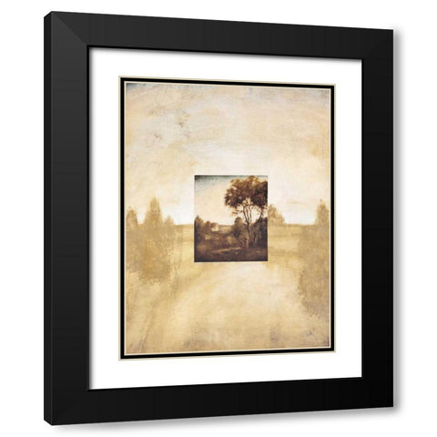 Dream House I Black Modern Wood Framed Art Print with Double Matting by Miller, Ronald