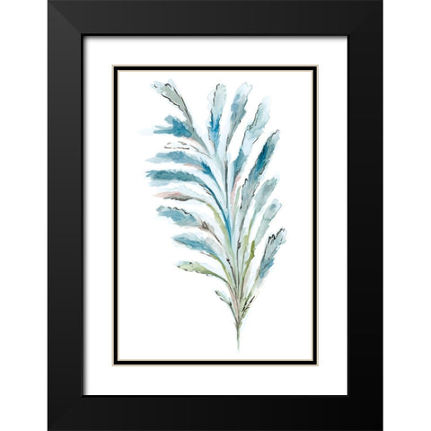 Reach II Black Modern Wood Framed Art Print with Double Matting by Golden, Corrie