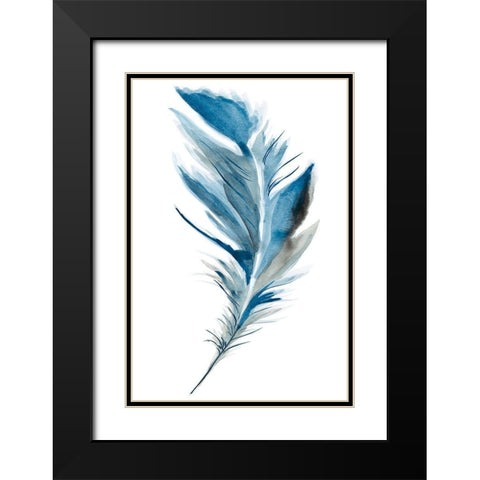 Midnight II Black Modern Wood Framed Art Print with Double Matting by Golden, Corrie