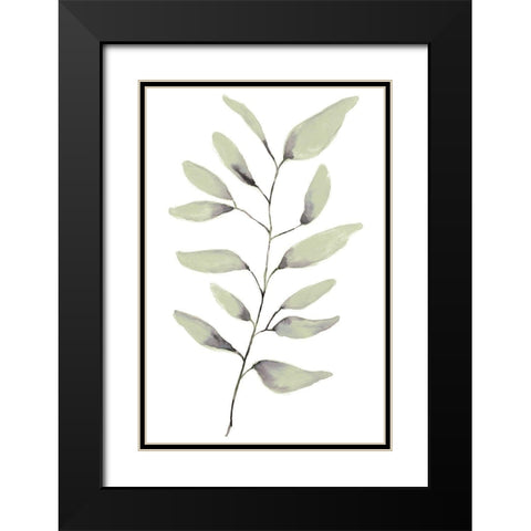 Lulu II Black Modern Wood Framed Art Print with Double Matting by Golden, Corrie