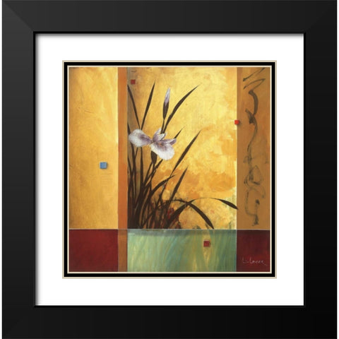 Sanctuary Black Modern Wood Framed Art Print with Double Matting by Li-Leger, Don