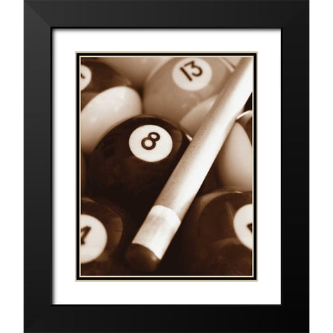Pool Black Modern Wood Framed Art Print with Double Matting by Maihara/Watt, Jeff/Boyce