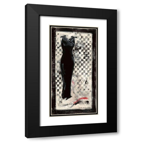Going Retro II Black Modern Wood Framed Art Print with Double Matting by Stajan-Ferkul, Andrea