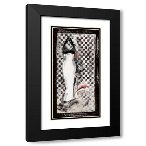 Going Retro IV Black Modern Wood Framed Art Print with Double Matting by Stajan-Ferkul, Andrea