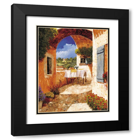 The Days of Wine and Roses Black Modern Wood Framed Art Print with Double Matting by Archambault, Gilles