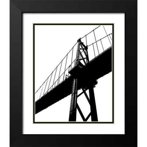 In Suspension I Black Modern Wood Framed Art Print with Double Matting by Maihara/Watt, Jeff/Boyce